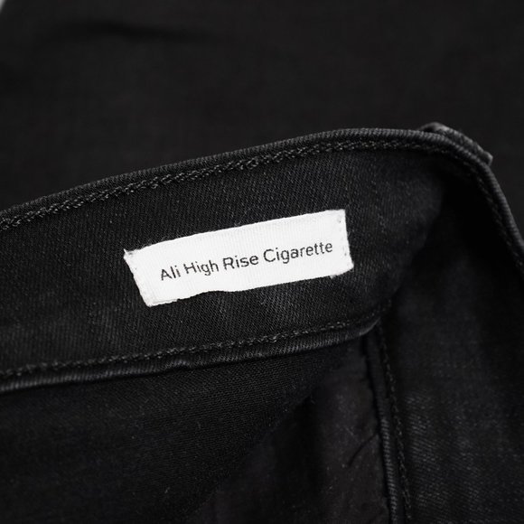 Frame Womens Black Jean / Denim Pants Ali High Rise Cigarette - Picture 10 of 10
